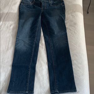 Beautiful dark blue jeans